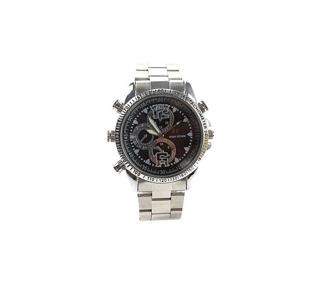 Hidden Camera Watch - Silver