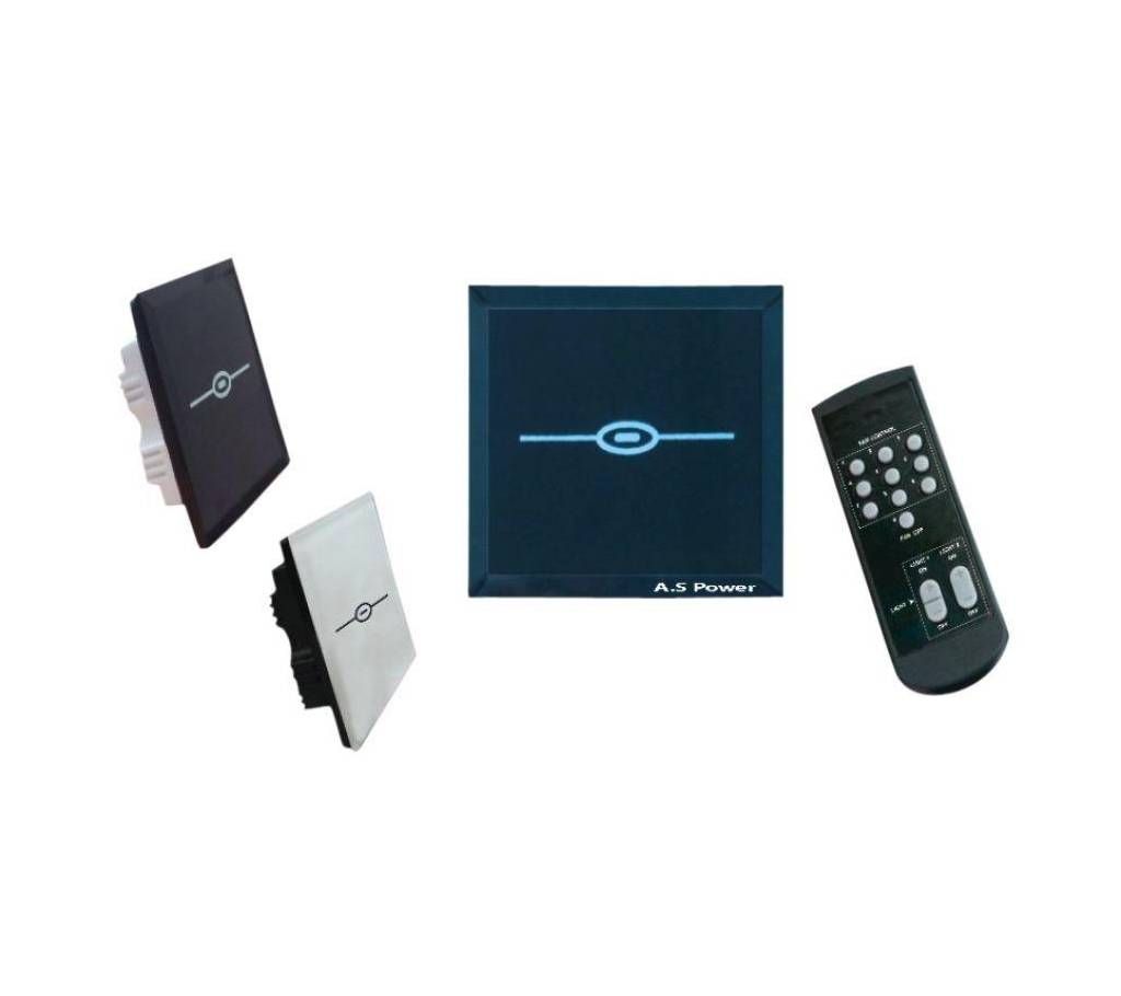 Remote Control Electric Switch - Black