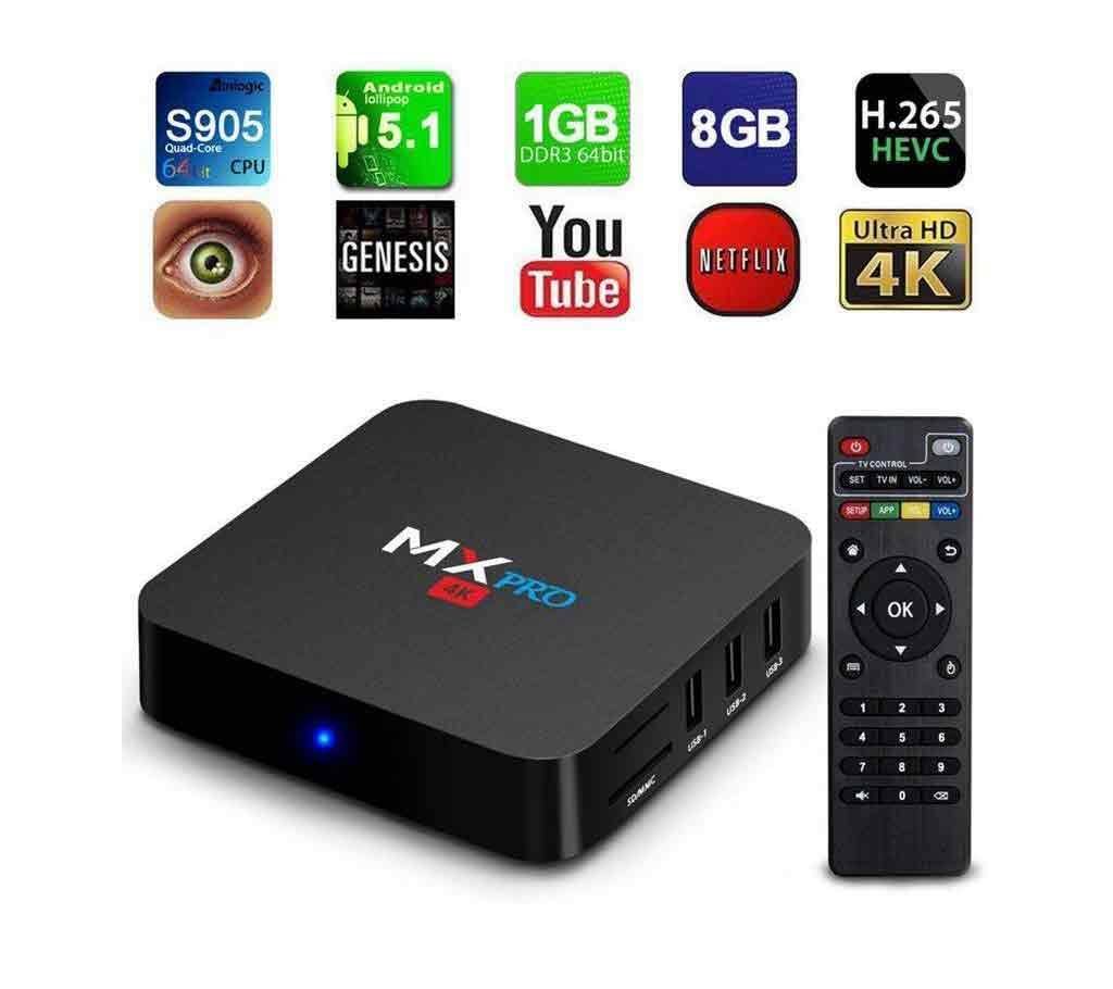 MXQ PRO Android smart TV box 