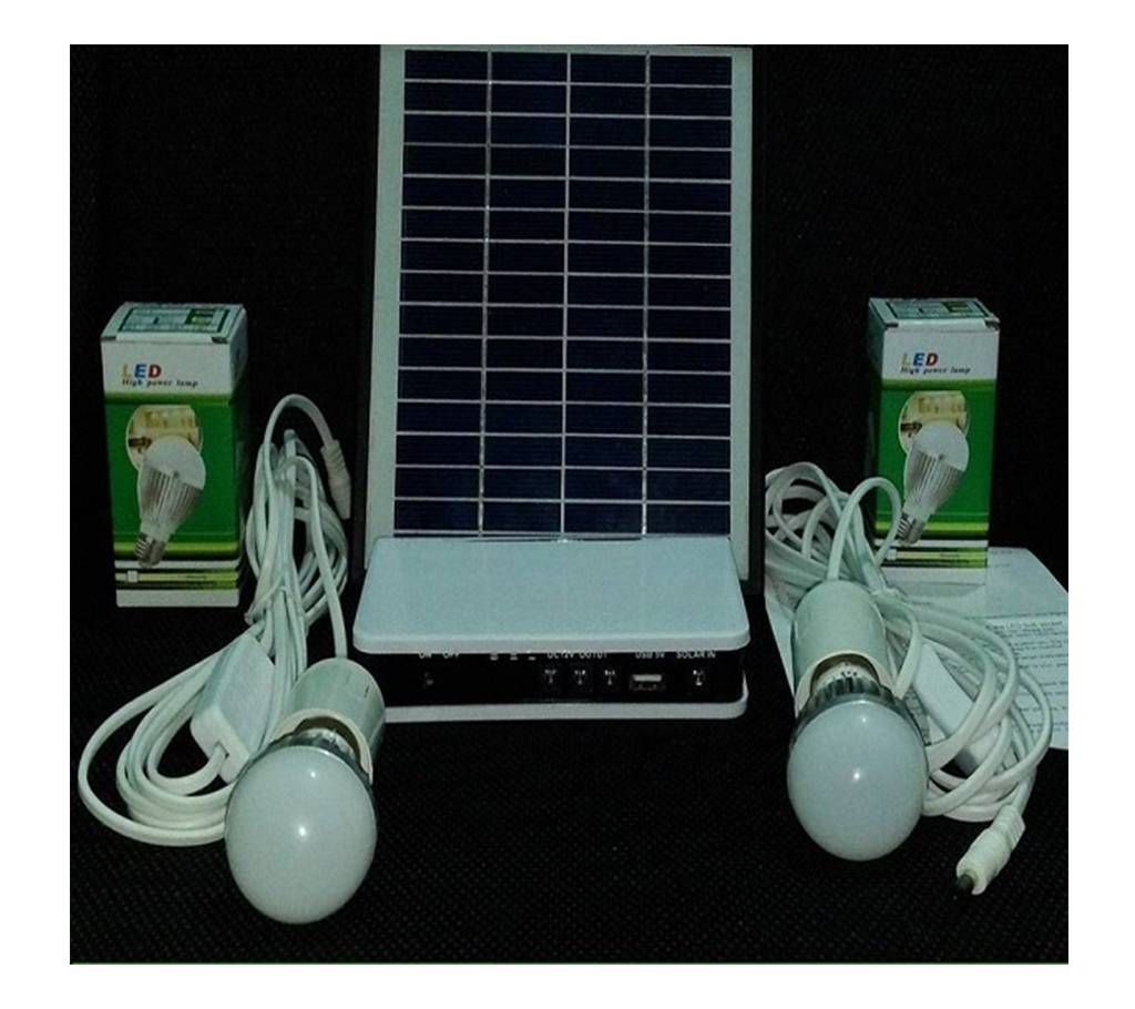 Solar home kit with Mp3 and Radio model 0630