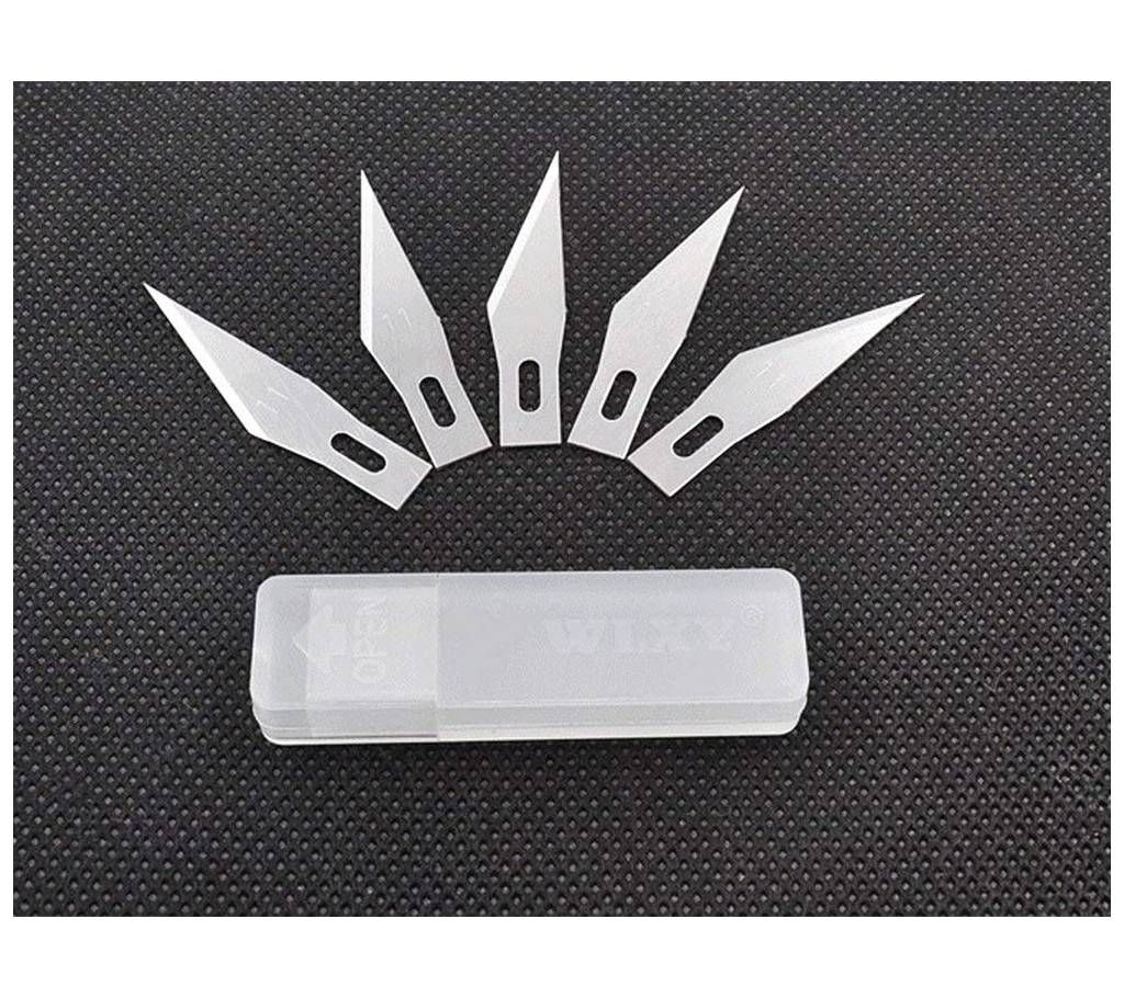 Stainless Steel Precision Knife Blades (5 piece)