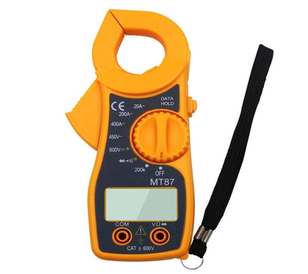 Digital Multi Clump Meter MT87 - Yellow