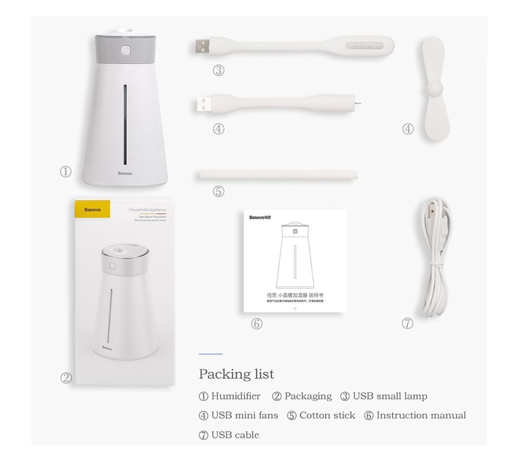 Baseus slim waist humidifier.