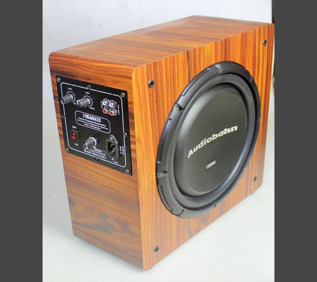 Gigabass Slim Active Subwoofer