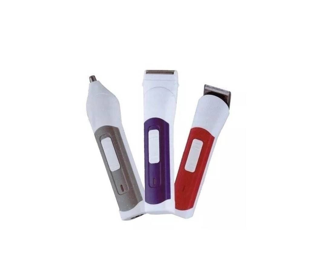 Nova NHC-2011 3 in 1 Multifunctional Electric Push shaver