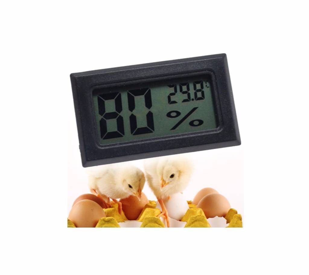 1PC Digital Incubator Humidity Meter Thermometer For Egg Hatching Chicks  Temperature
