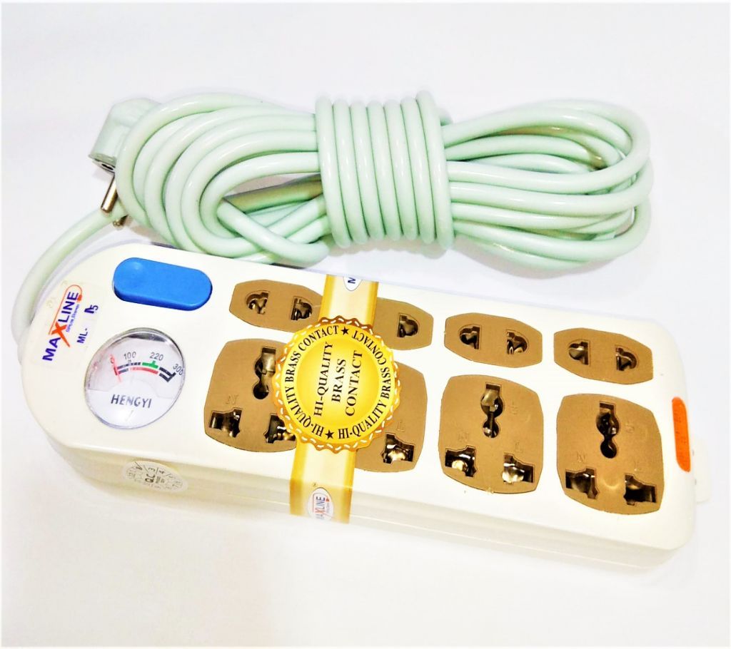 8 ports highquality multiplug(5meter cable)