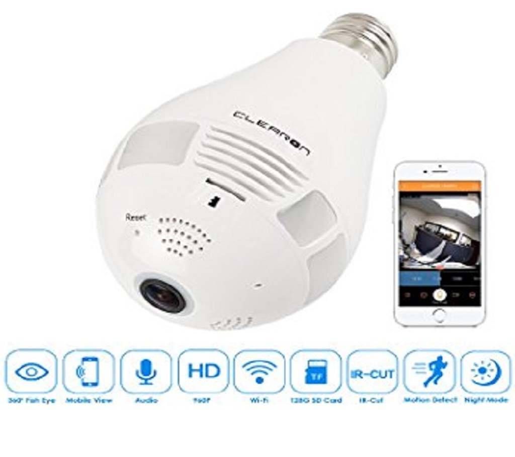 Wifi Bulb 360° Panoramic Spy Camera