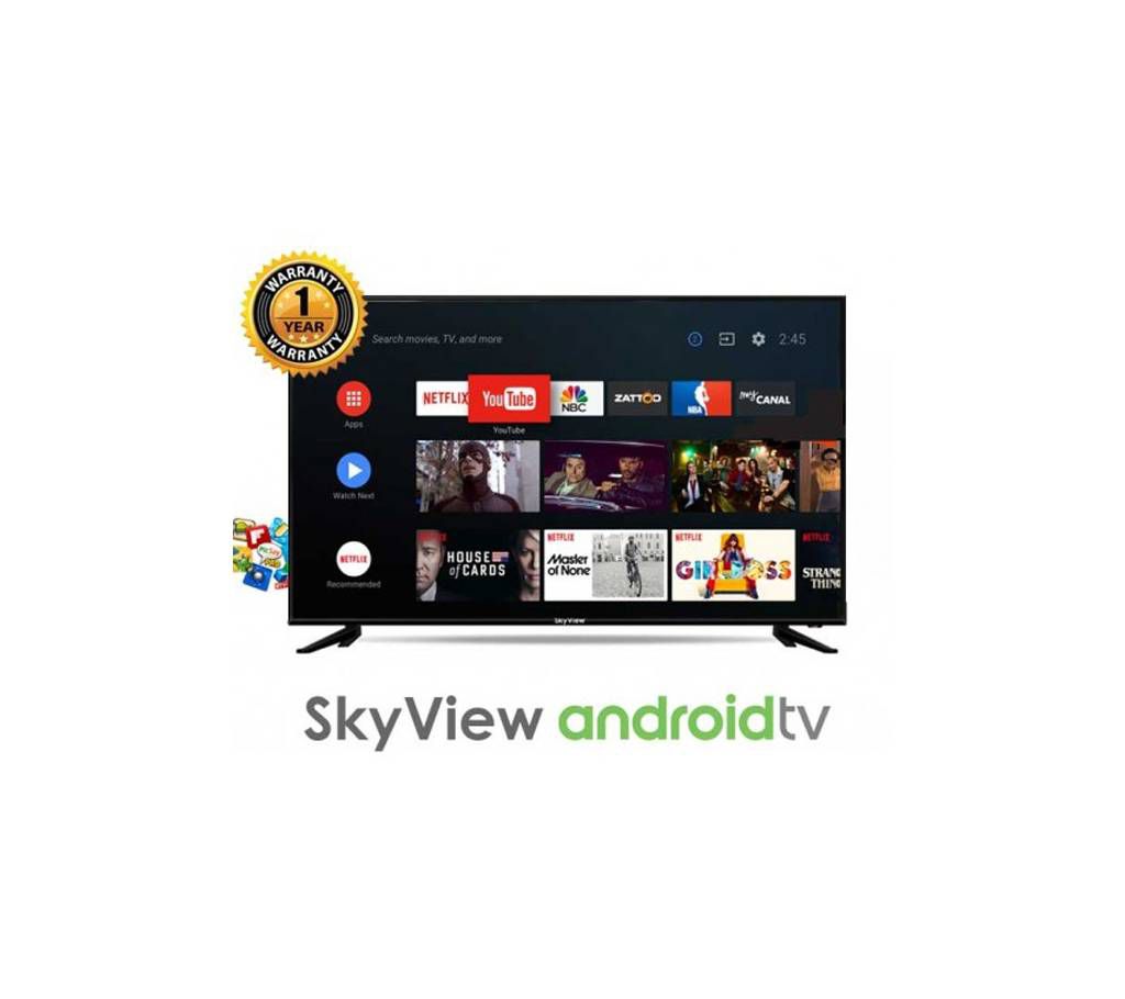 SkyView 42-Inch Android LED Full HD TV 2018 Edition