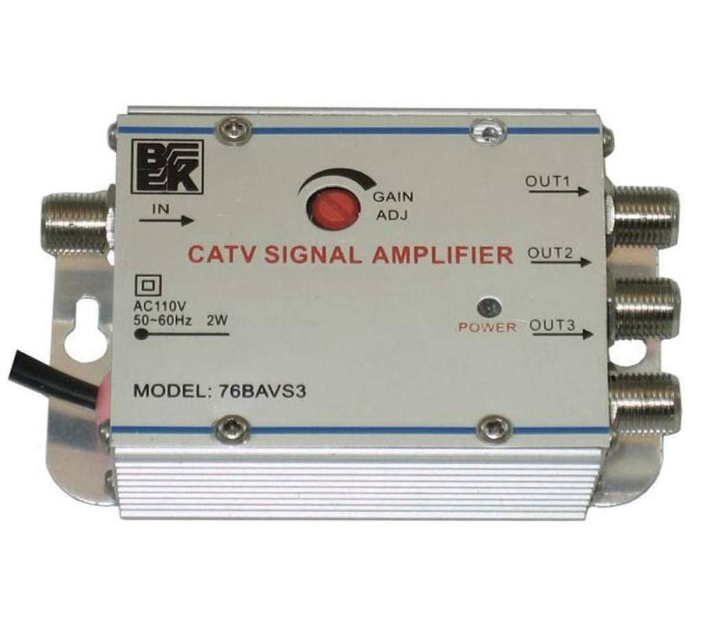 3 Way TV Antenna Signal Amplifier