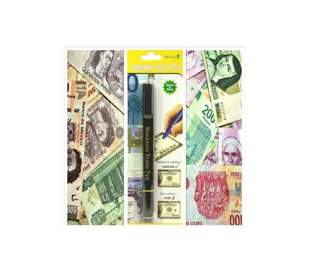 Counterfeit Money Detector Pen Banknote Tester