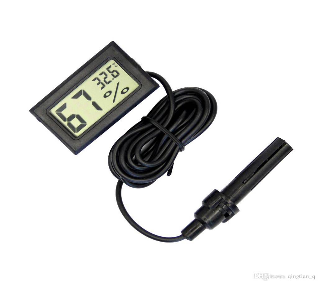 Digital Temperature with Humidity Meter (Hygrometer)