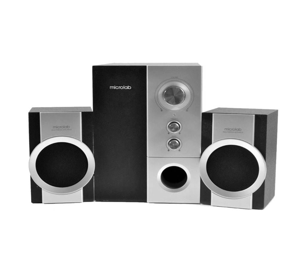 Speaker - M590 Multi-media  Black and Silver (Microlab)