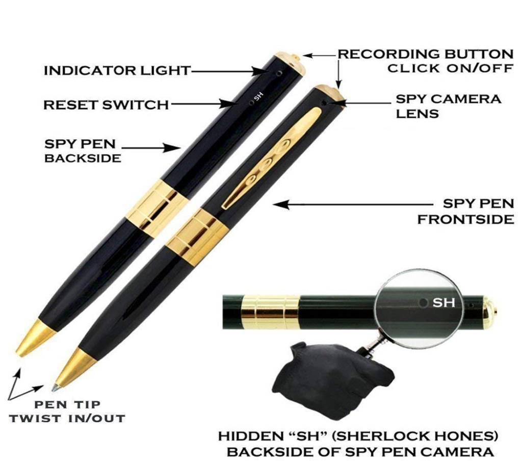 Spy Pen Camera TFT