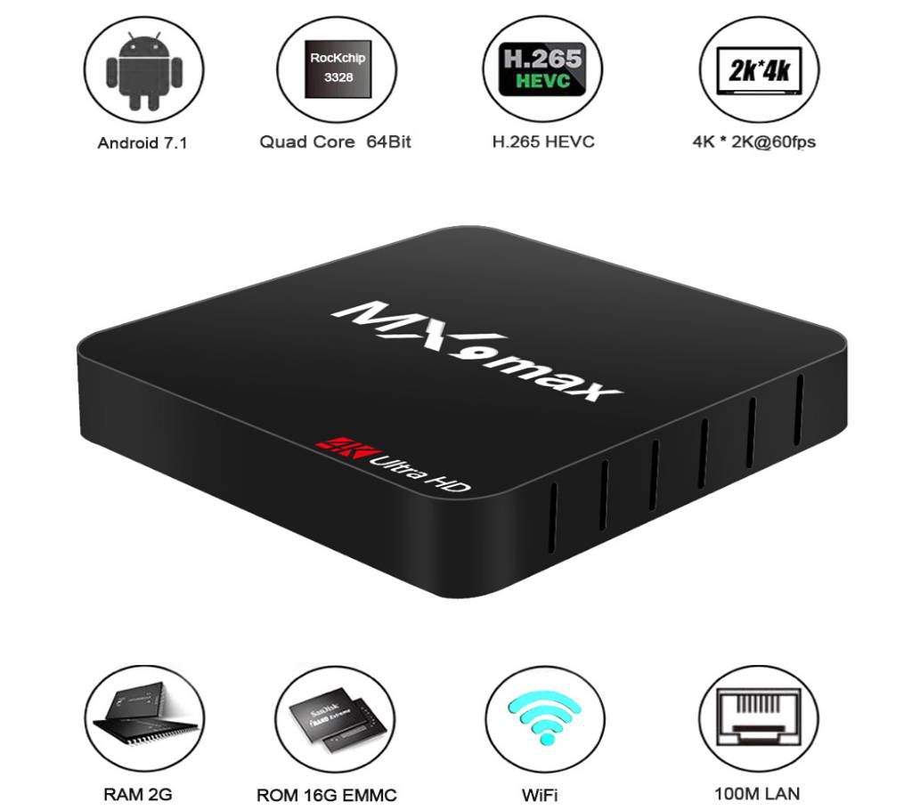 MX9 MAX  Smart Android TV BOX