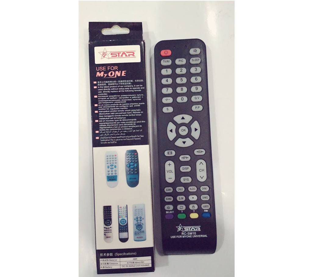 Myone tv remote control