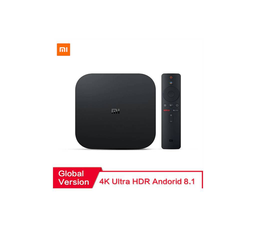 Global Version Xiaomi Mi Box S 4 Android 8.1 4K Ultra HD Smart TV Box