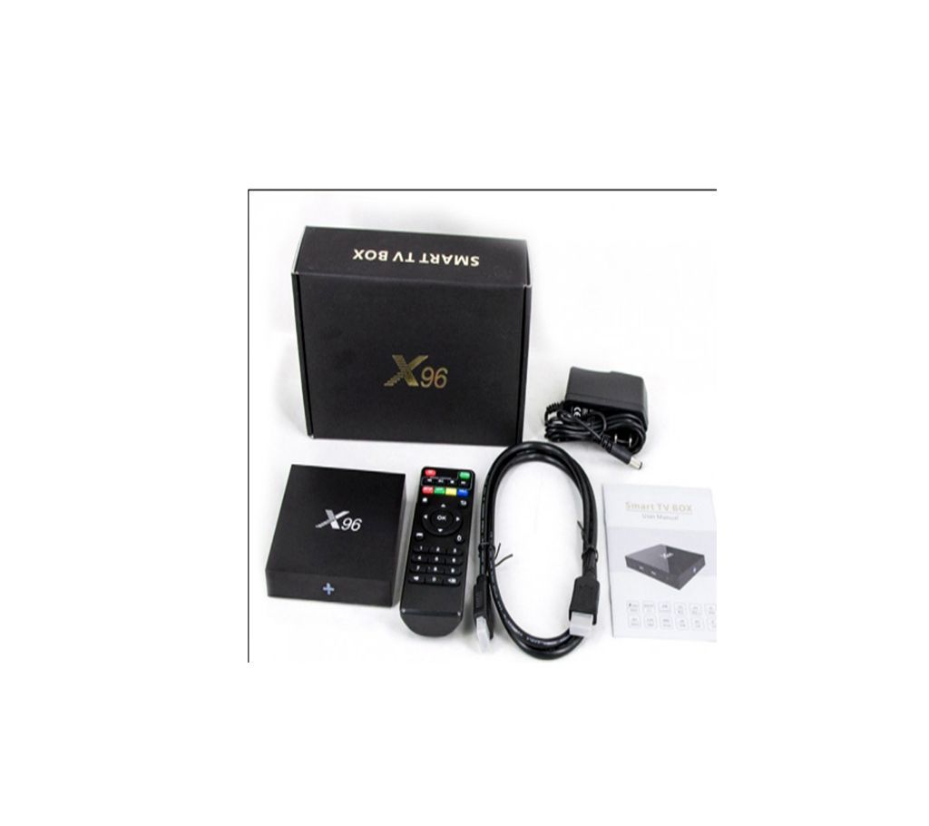X96 ANDROIDA SMART TV BOX 2/16 GB 3000 LIVE CHANNEL