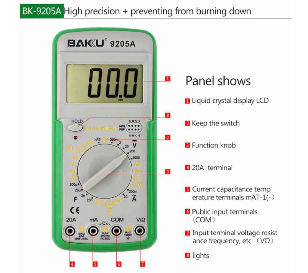 Baku 9205A digital multimeter