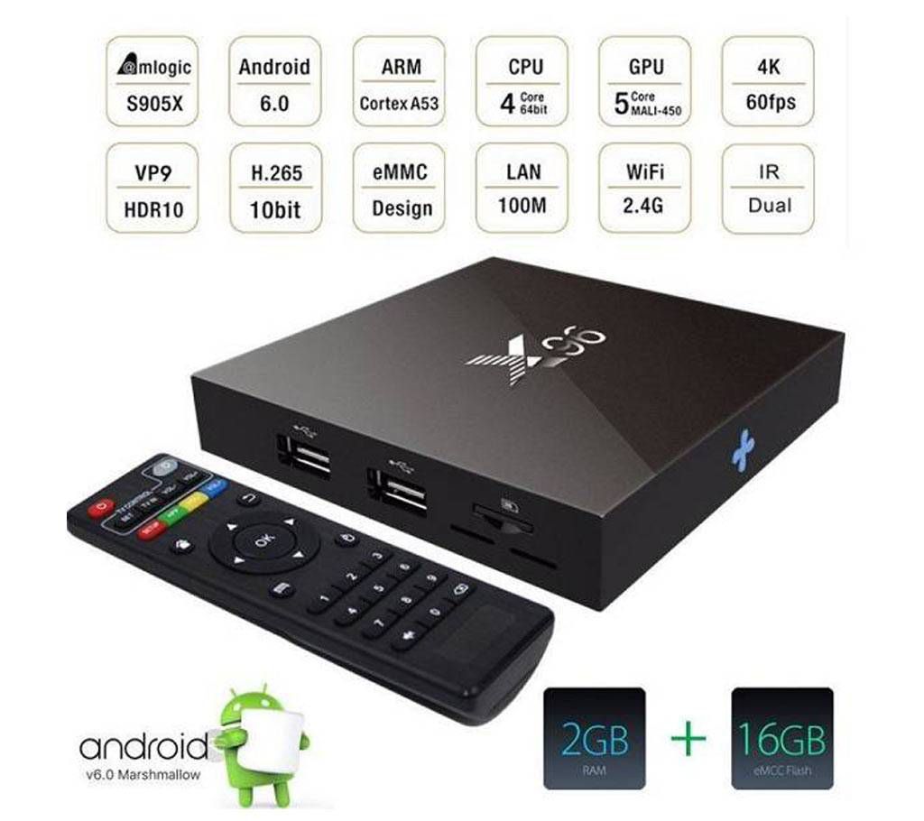 X96 Android Smart TV box