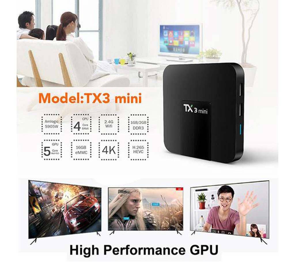 Tanix TX3 2G 16G Android 7.1 Mini TV Box