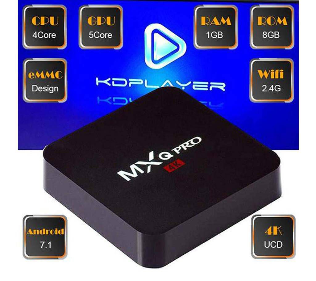 Original MXQ Pro Android 7.1 Nougat 4K tv box