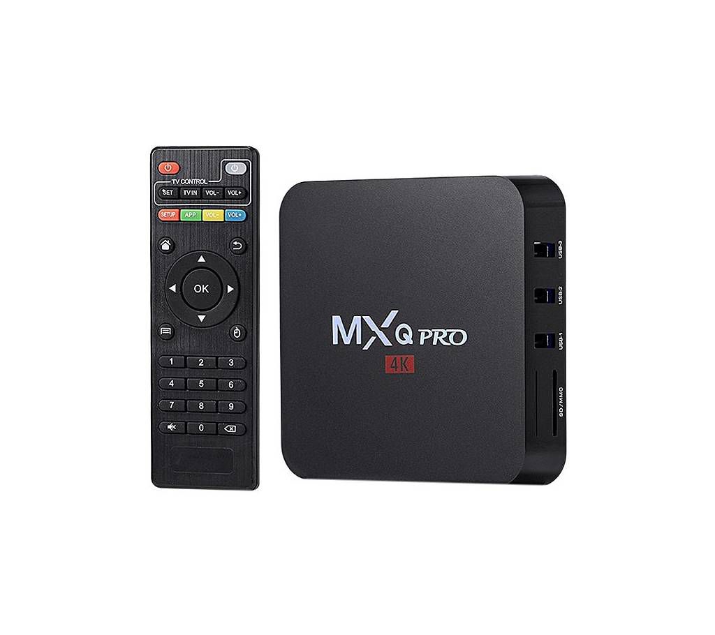 QCY MXQ Smart TV Box - Black
