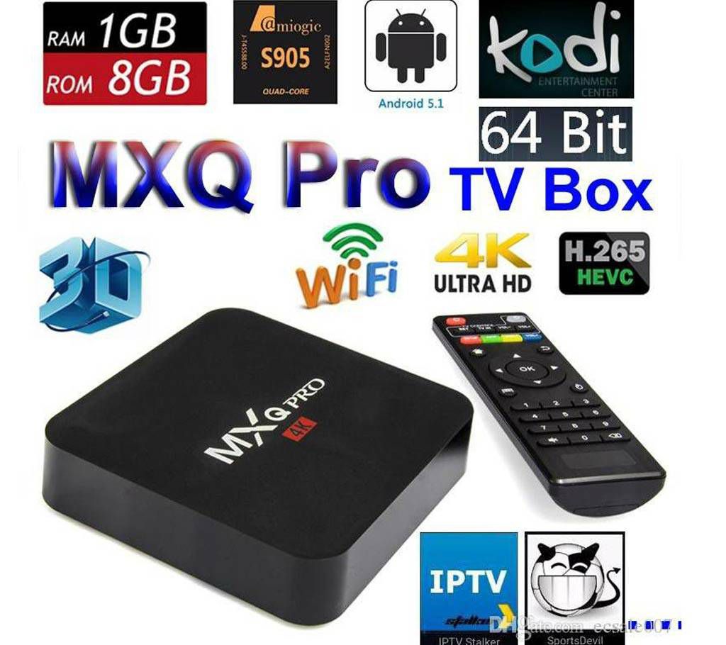 14% MXQ PRO 4K Android Smart TV Box