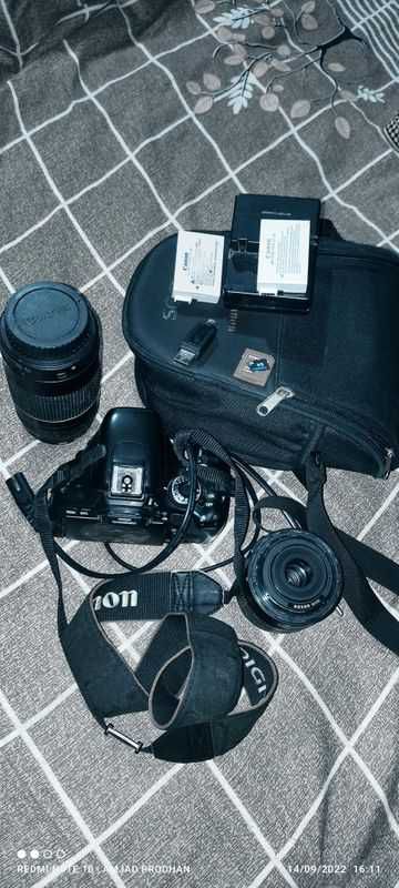Canon 600d Lens 75/300mm & Kit 18/55 mm / 64 gb Sd Card