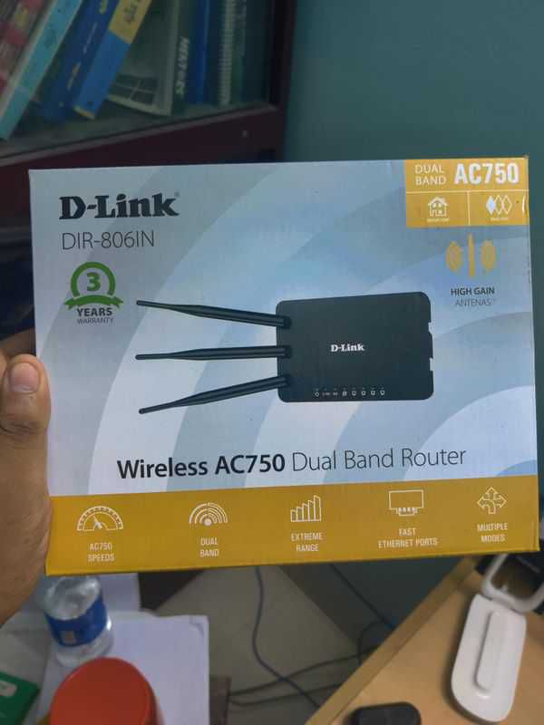 D-Link DIR-806IN Wireless AC750 Dual Band Router