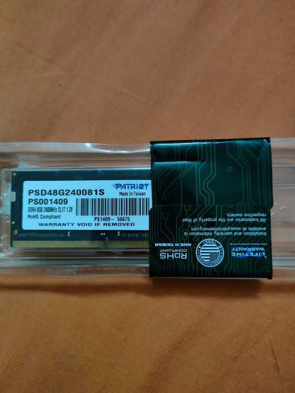 8GB DDR4 2400 Ram