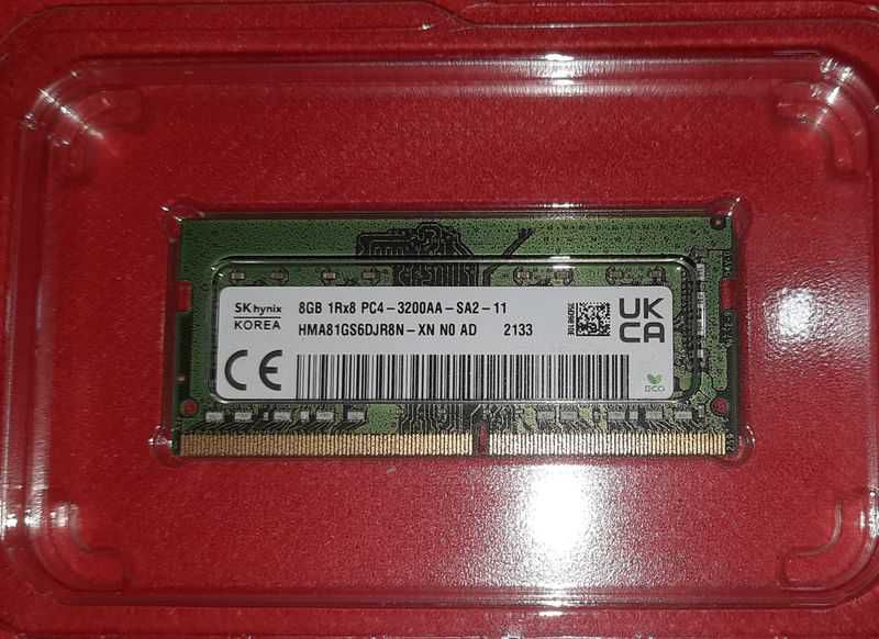 8GB DDR4 3200MHz Laptop Ram