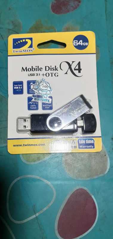 Emergency sell Mos 64 GB Pendrive