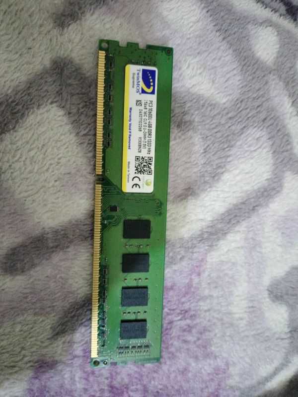 Twinmos DDR3 4GB ram with [Lifetime Warrenty]