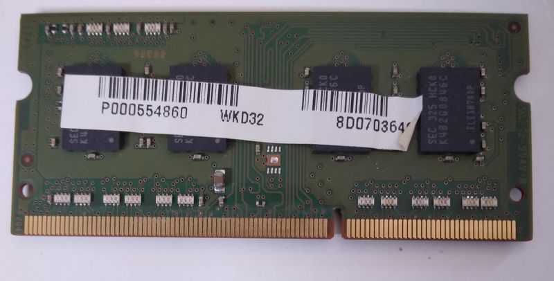 RAM 2GB PC3-12800S 1333 BUS