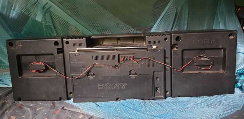 sony radio &cassette player