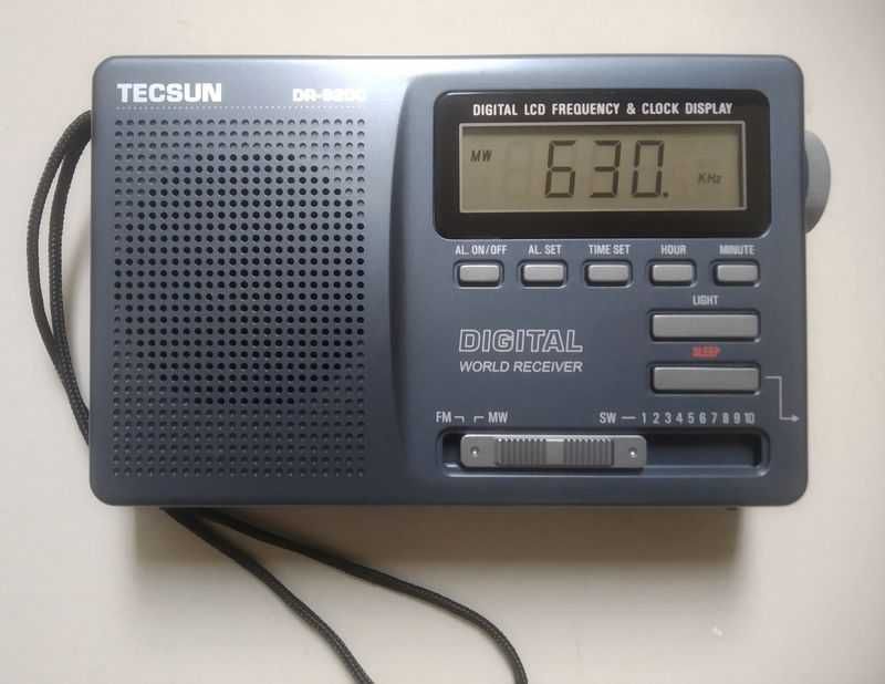 TECSUN DR-920C Digital FM/MW/SW World Band Radio (Black Color)