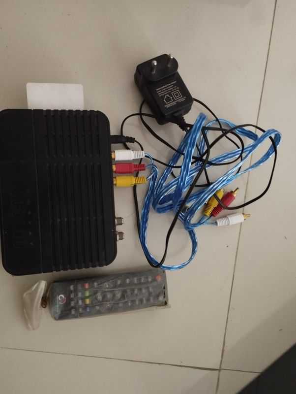 Set up box for dish line