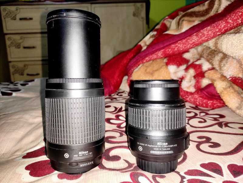 Nikon 70-300 & 18-55 lens