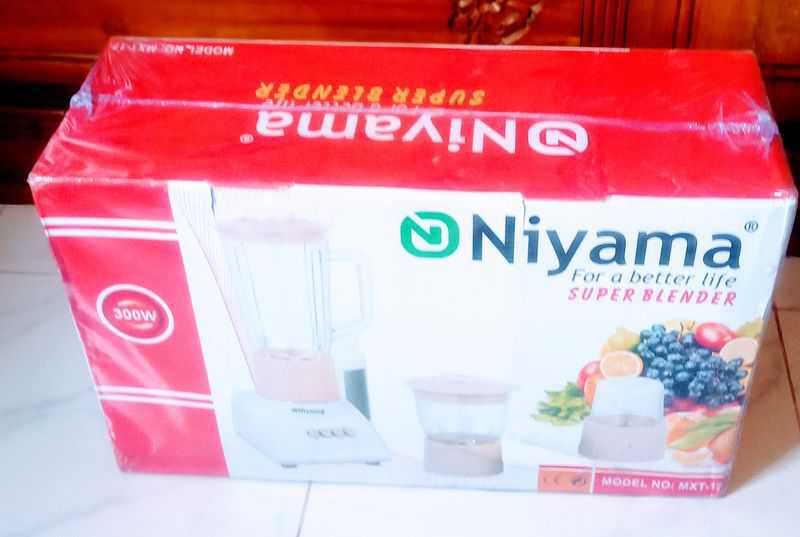 Niyama Blender ৩ জগ, ৪ সুইচ (ইনটেক নতুন)