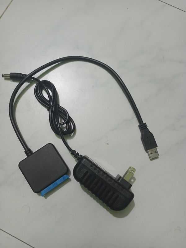 SATA to USB 3.0 adapter.