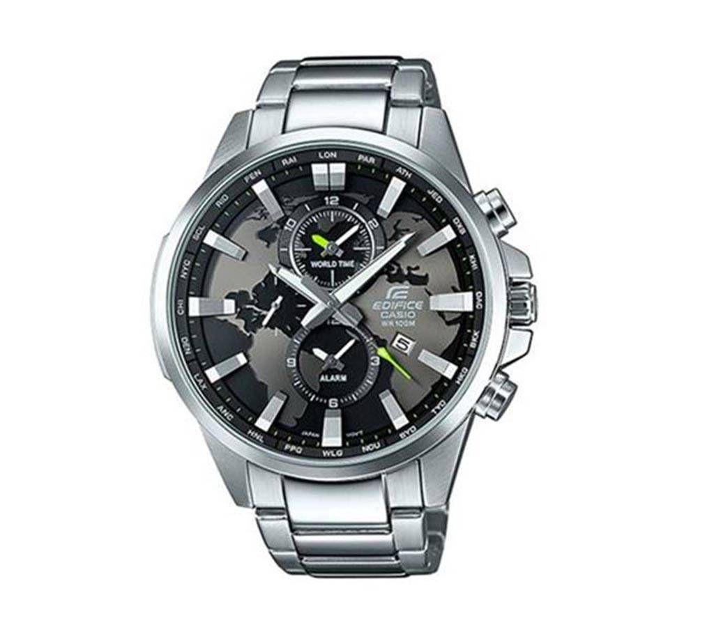 Casio Silver Chronograph Wrist Watch For Men