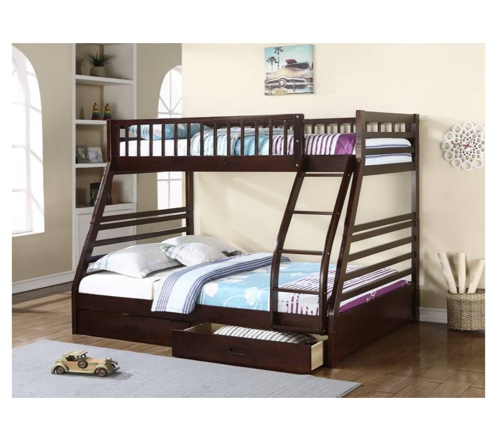 Mehgani Wooden Bed