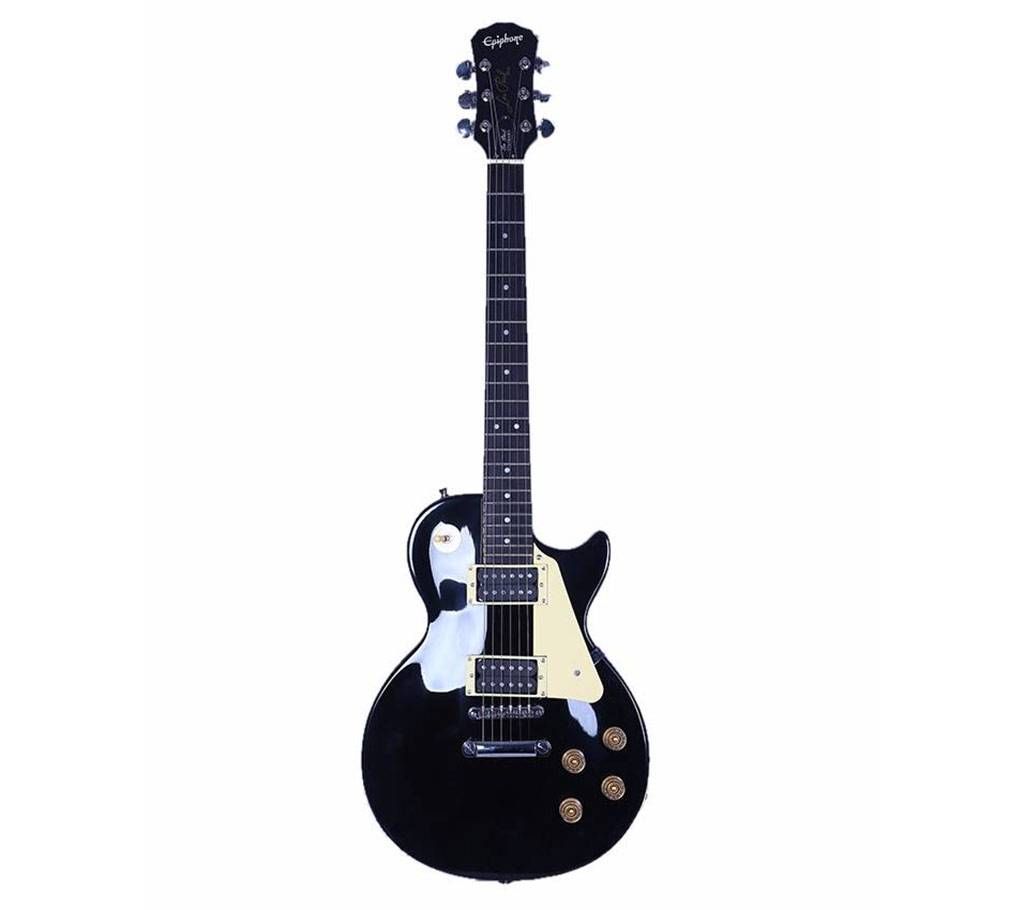 Ebony Les Paul Standard Electric Guitar