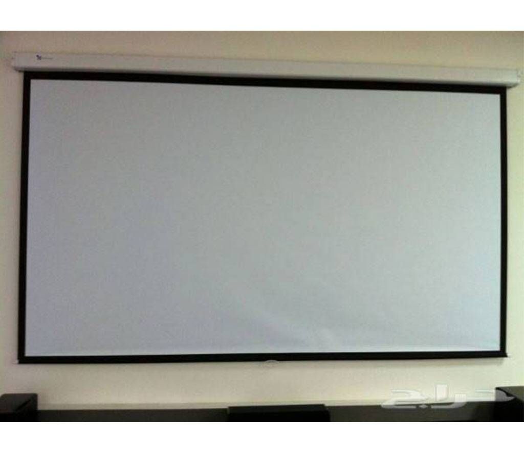 WALL MOUNT PROJECTOR SCREEN 150"