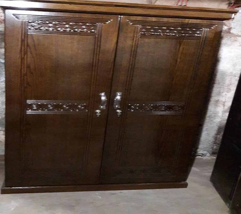Canadian Oak Wood Double Palla Almirah