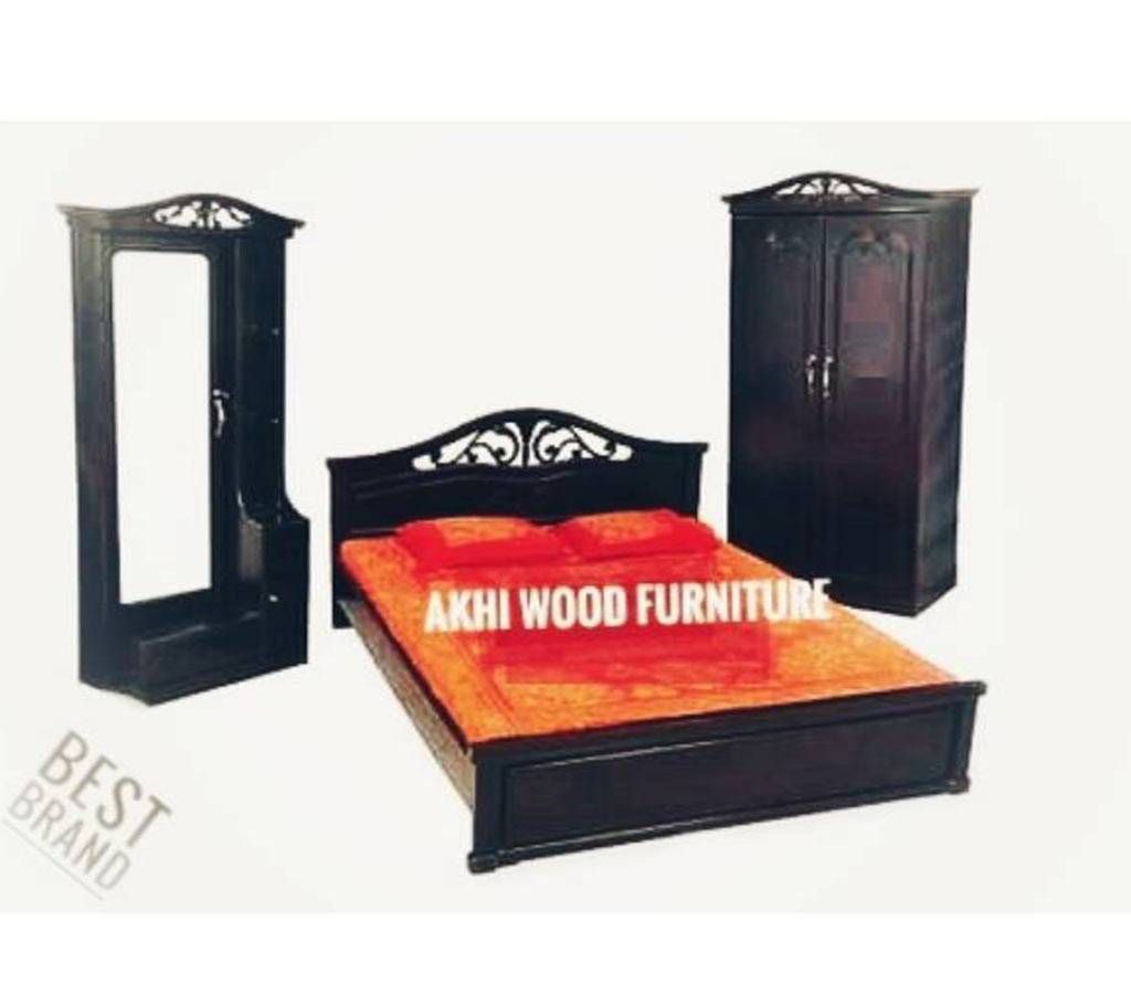 Malaysian Wood made Modern Bedroom set