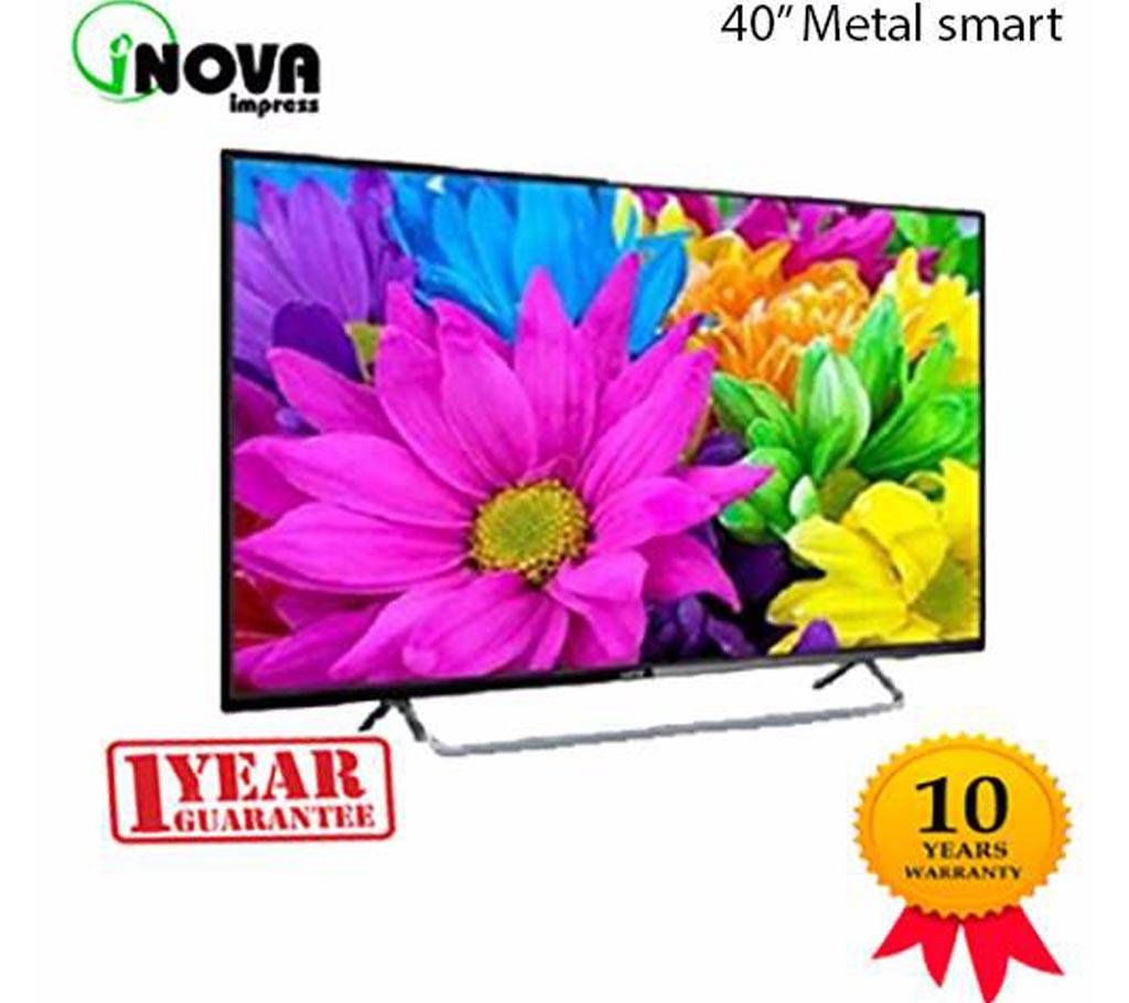 inova 40'' Smart Wi-Fi Slim Metal LED TV