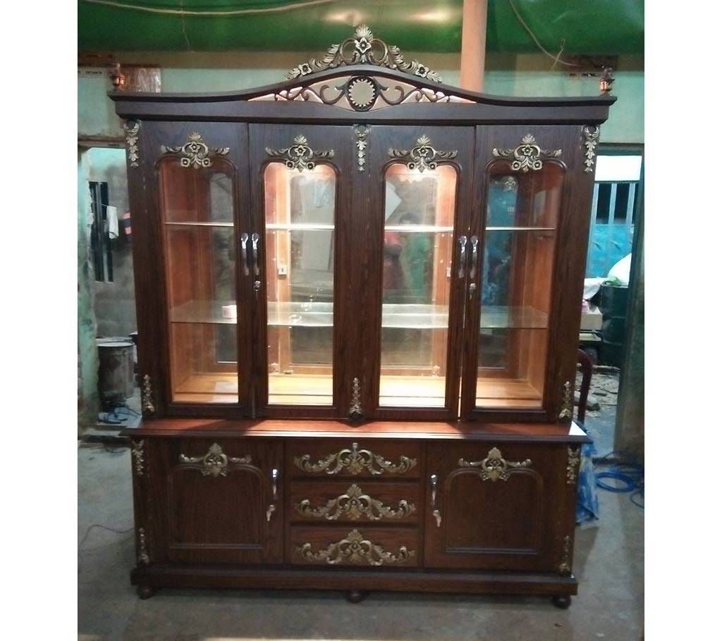 4 Part MALAYSIAN PROCESSING Wood Showcase Model SE 14