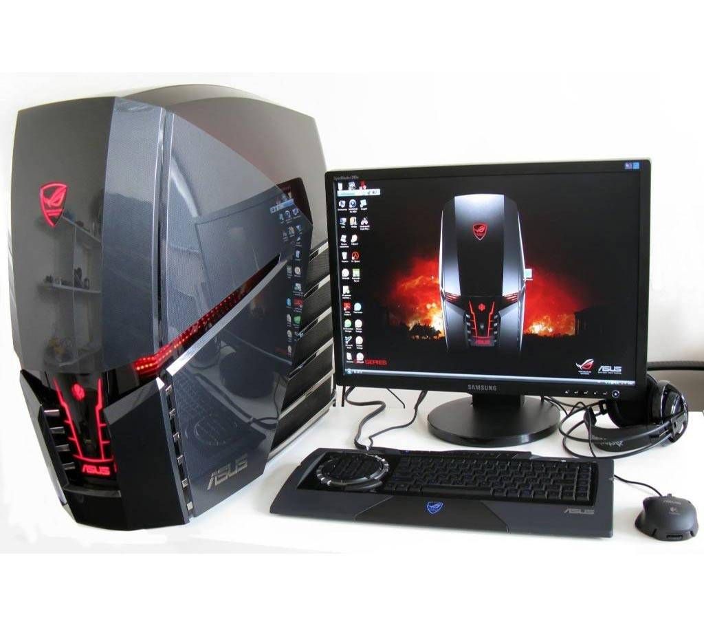 Desktop Core i7 Computer 19" HP LED